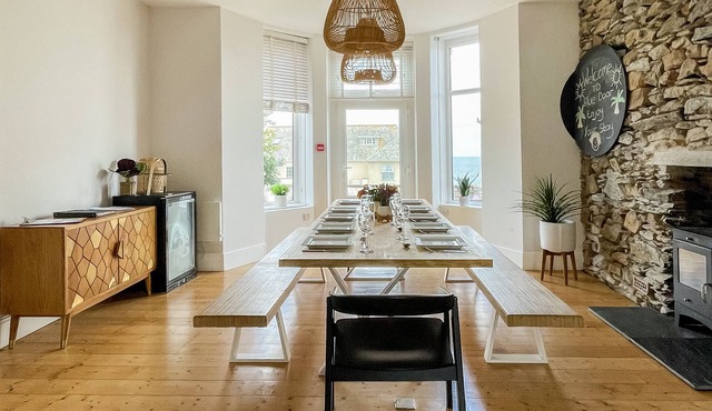 Sleeps 16 with style and space- and a hot tub!