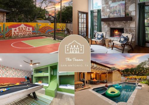 Sleeps 18-Basketball Court-Pool-Playground-Games