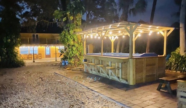 Sleeps 20+, 2 houses, Swim-Spa, hot tub, bachelor and party place