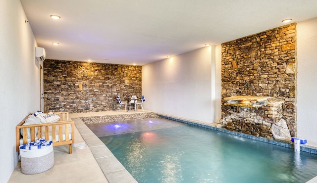 Sleeps 28, 2 Homes | Indoor Pool + Hot Tub + Movie Theater & Game Room