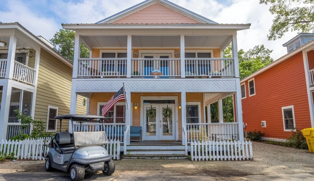 Sleeps 8 with 4 bedrooms, large space for gathering