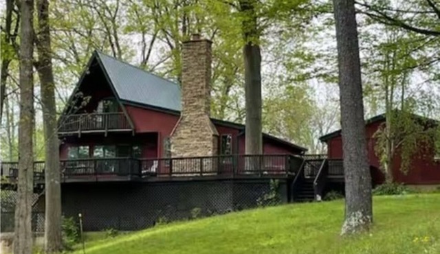 Sleepy Hollow Large 4 Bedroom Lakefront House in Rocky Fork Lake