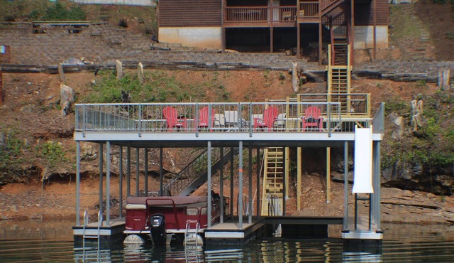 Slice of Heaven' 4500 Sq Ft, double deck dock w/slide