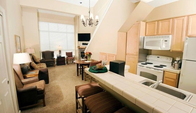 Slopeside Location + Shared Outdoor Hot Tub
