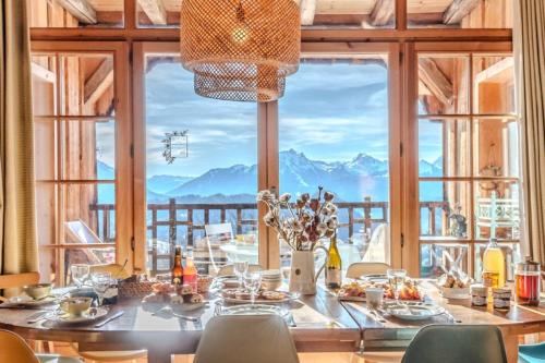 Slow Chalet de l'Ourse - Charming old chalet stunning view sauna pets ok