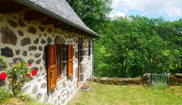 Small Auvergne house in mountain hamlet