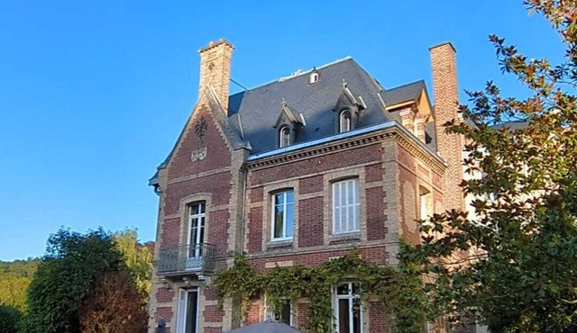 Small castle in the countryside near Rouen
