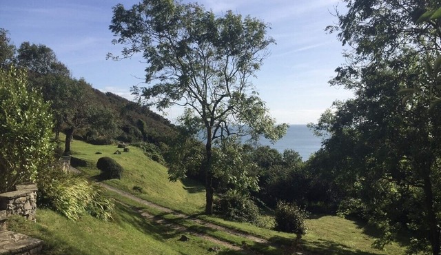 Small cottage with wonderful sea view from the terrace, sleeps 2 to 4 adults