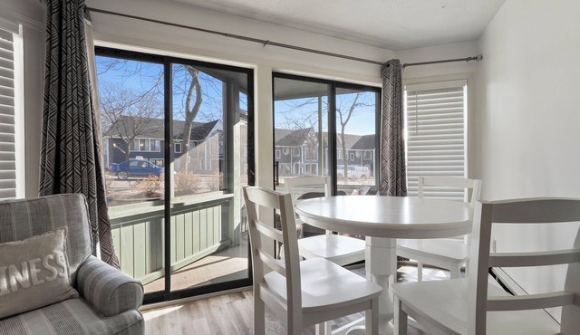 Small dog friendly | Downtown Charlevoix Condo | Indoor/Outdoor Pool