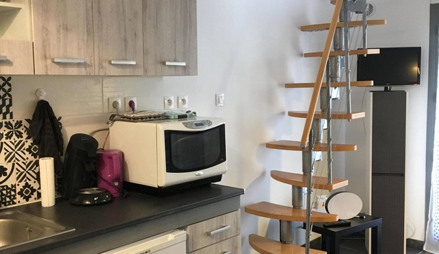 Small duplex apartment in the center of Castelnaudary