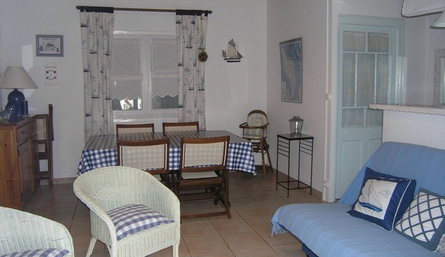 Small family house by the sea.