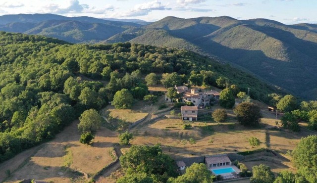 Small hamlet - Breathtaking Cévennes view - Absolute peace - Swimming pool.