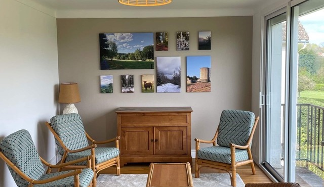 Small house entirely renovated, 2 minutes from the medieval site of Bridiers