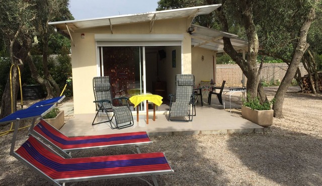 Small house in olive grove next to ARGELES SUR MER