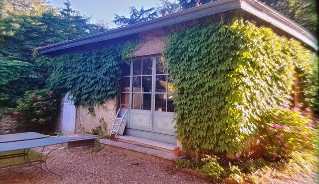 Small independent house in park