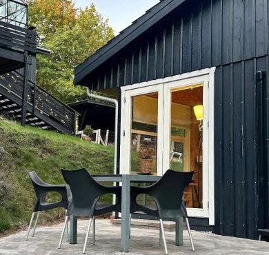 Small Oasis Near Coast And Town