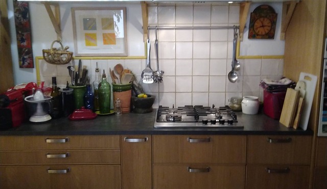 small private house nestled in the heart of historical Aniane.