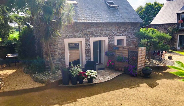 Small stone house with an area of 50 m2