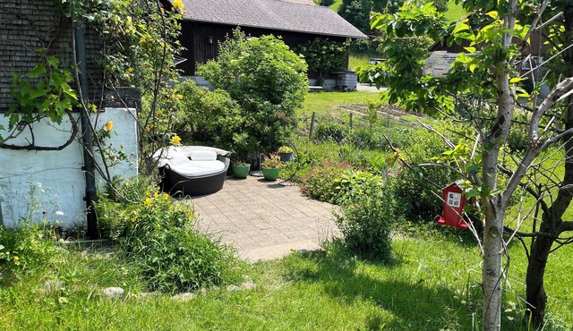 Small studio in swiss countryside.