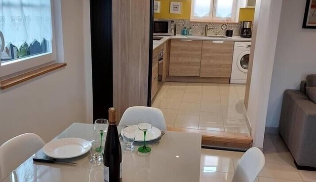 Small traditional Alsatian house