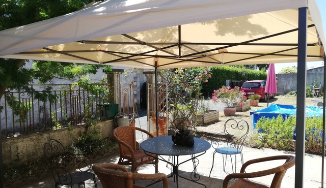 Small village in the vineyards, close to the Gironde estuary