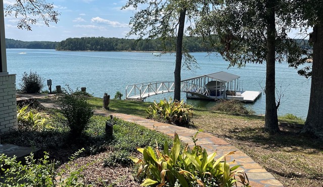 Smith Lake House on water 2 mile north of Duncan Bridge with beautiful sunsets.