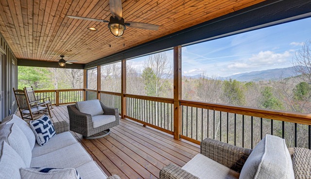 Smoky Mountain Cabin Rental: Game Room, Fire Pit!