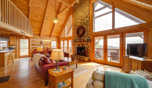 Smoky Mountain Vacation Rental w/Large Deck!