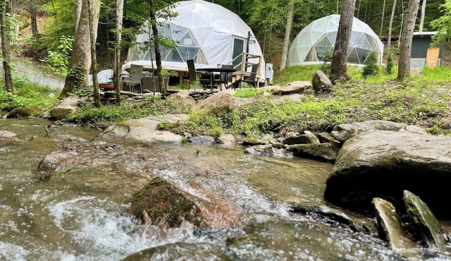 Smoky Mountain Wanderlust Glamping Domes