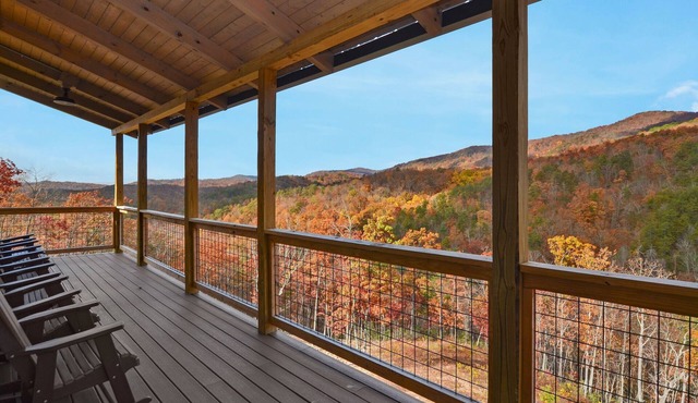 Smoky Mtn Masterpiece ~ Luxury 6BR w/pool, epic theater, gameroom & views!