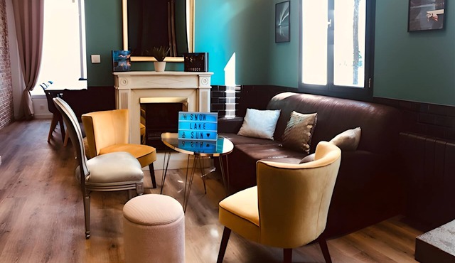 Snow lake and sun,appartement centre ville+garage