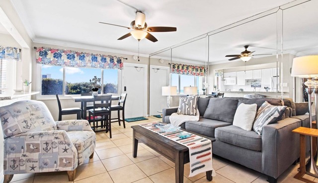 Snowbird-Friendly Oceanside Condo — Heated Pool, Fire Pit & Beach Access! 🌴🌊