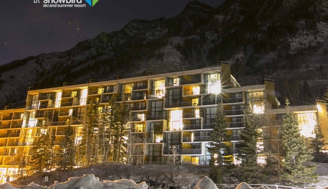 Snowbird ski resort at the Iron Blosam Lodge