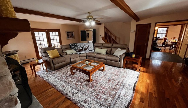 Snowboarding skiing hiking while staying in Nature's Paradise