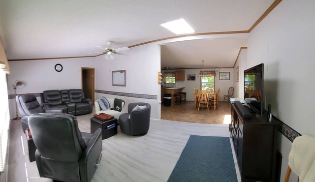 Snowmobile/Skier Paradise is the place to stay & take off on your sleds and ride
