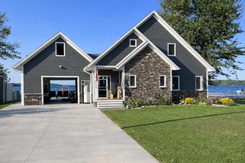 Snowmobile South Manistique Lake Lakeside Luxury