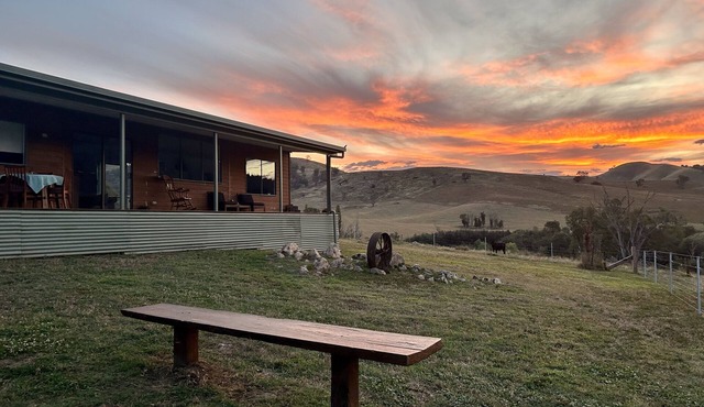 Snowy Mountain farm stay. Escape to the country, stay on a beautiful farm.