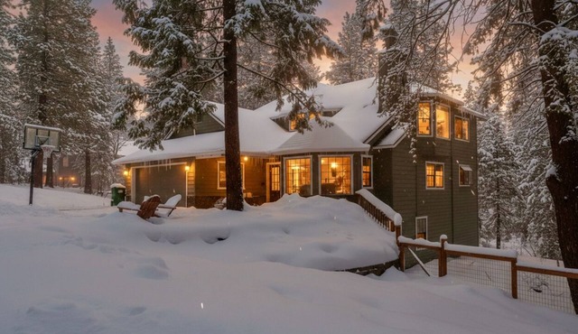 Snowy Winter Paradise - 3,200 sft, Pets ok, Tree House, Climbing Wall, Games!