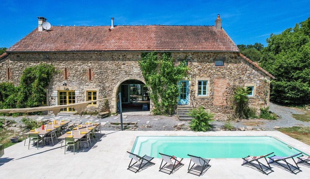 So Villa La Coque - Piscine Chauffée - Basket - 2h Lyon - 30p