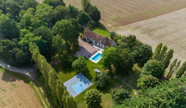 So Villa Ramènerie (45) - Heated pool - Basketball - 1h30 Paris - 26p.