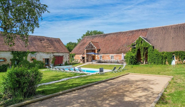 So Villa Reprenellière (45) - Heated pool - Foot - 2h Paris - 30p.