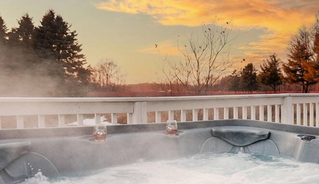 Soak & Savor | Hot Tub | Fireplace