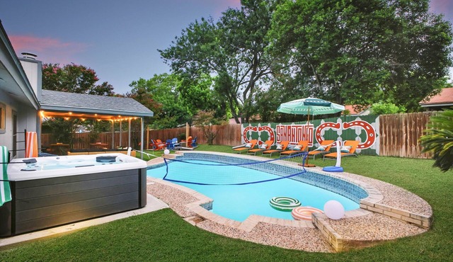 Soak, Sizzle & Score: Pool, Games & More!