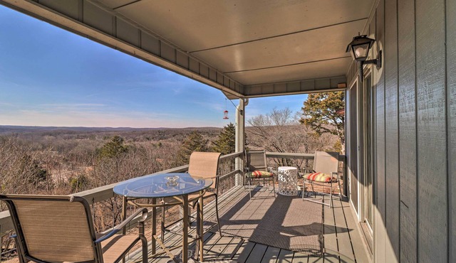 'Soaring Heights' Mtn-View Cherokee Village Home