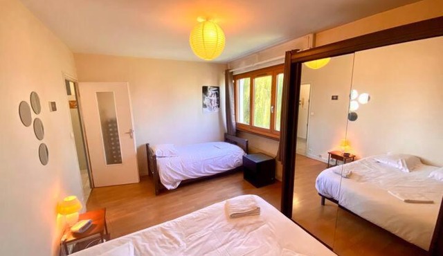 SOBNB IDF 2 - Appartement calme 5pers avec parking