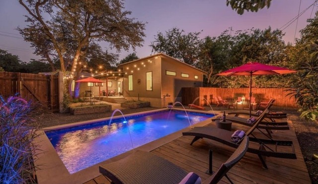 SocoVilla: Downtown/Pool/Golf Green/FirePit/18 Beds