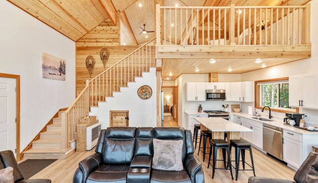 Sojourn Lodge + Cabin + 2 Yurts + Bathhouse