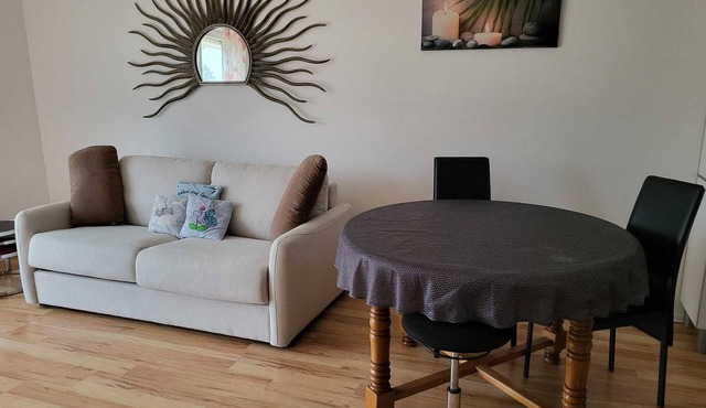 Sol'Ange furnished apartment with balcony and nature view!