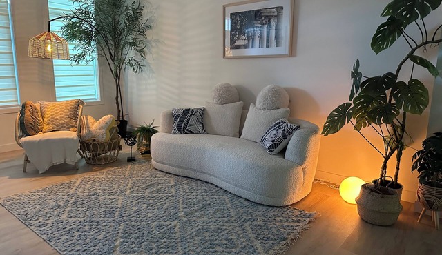 Sol & Sandstone – Mykonos-Inspired Modern Retreat