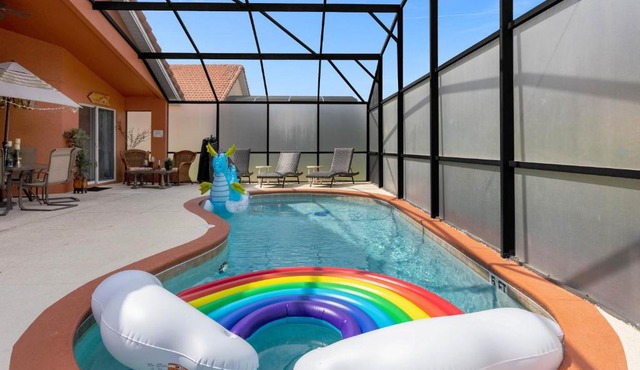 Solana Tropical house with pool, game room near Disney